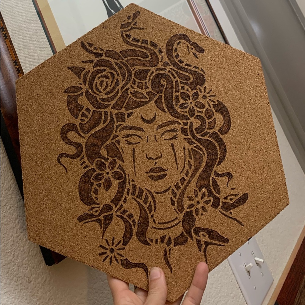 Custom cork board (can choose design)